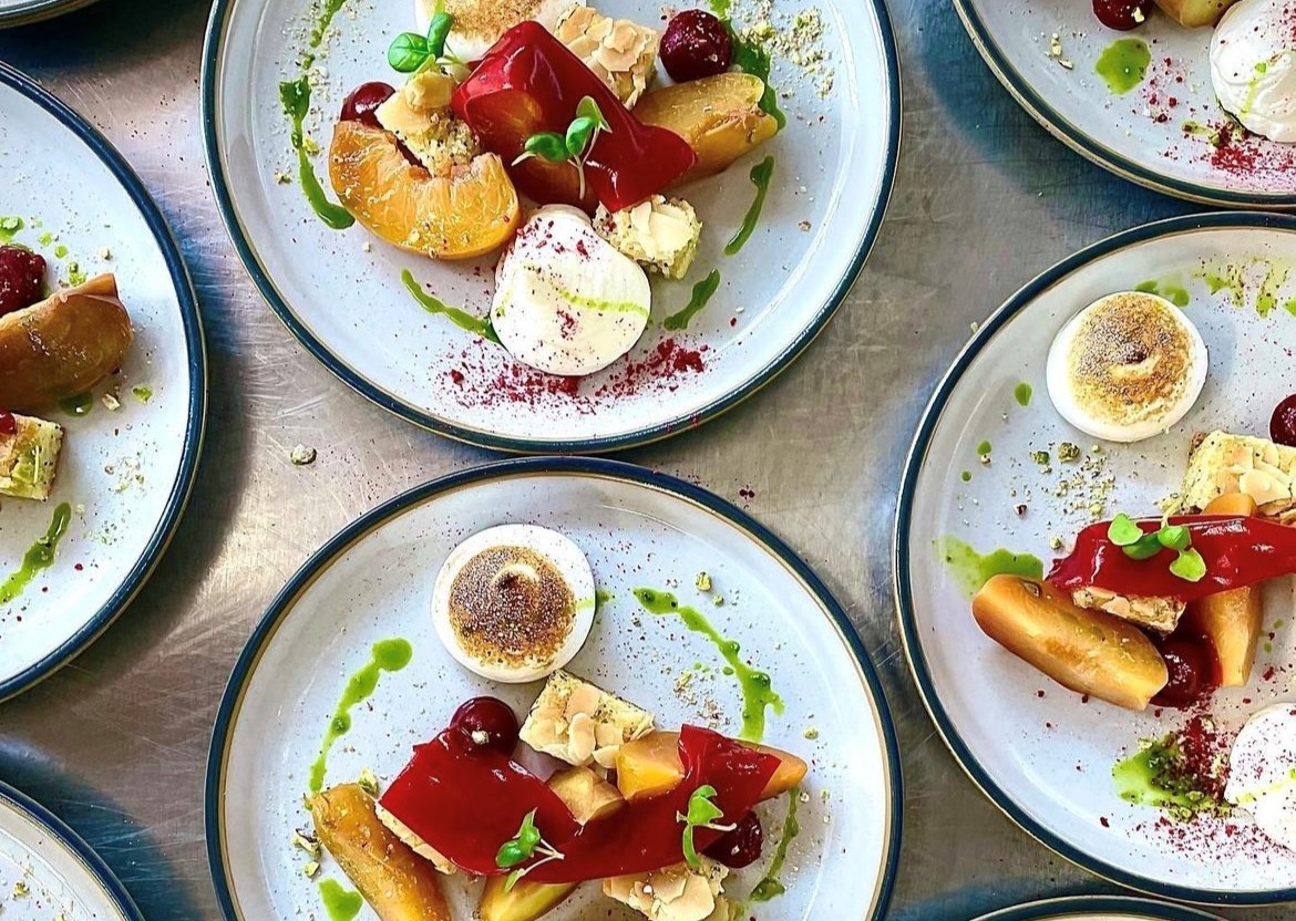 Gusbourne food for corporate event 